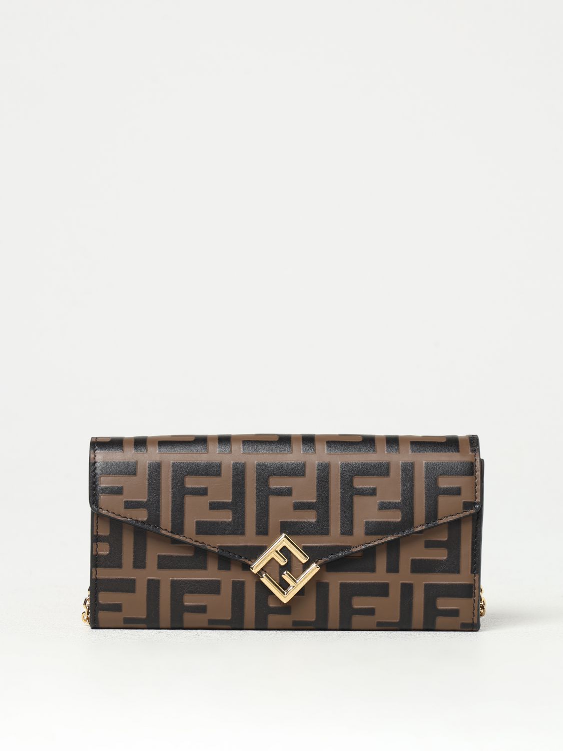 Giglio Borsa wallet Diamonds Fendi in pelle con FF all over Hotsell