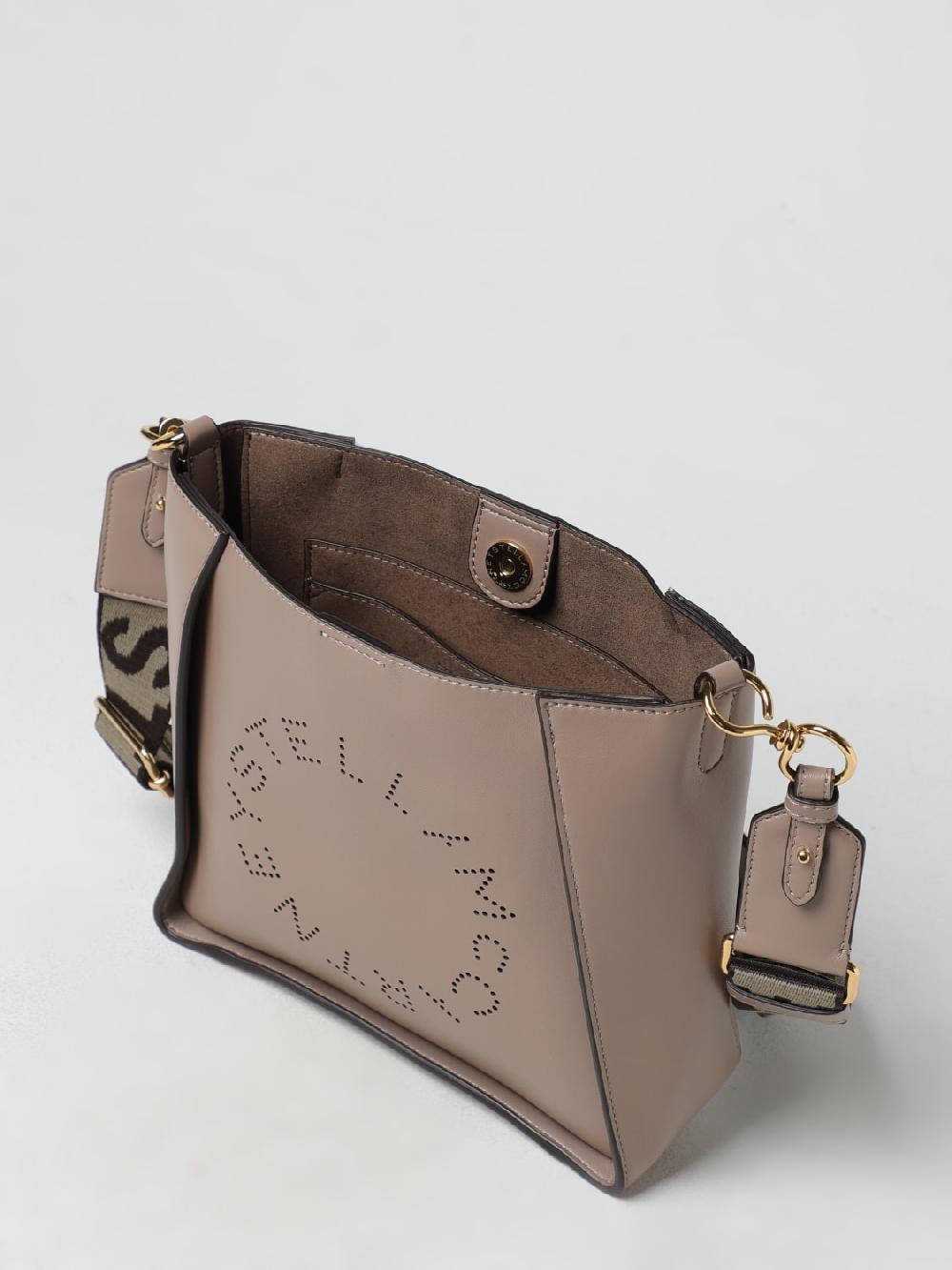 Giglio Borsa a tracolla con logo circolare Stella McCartney Negozi Online