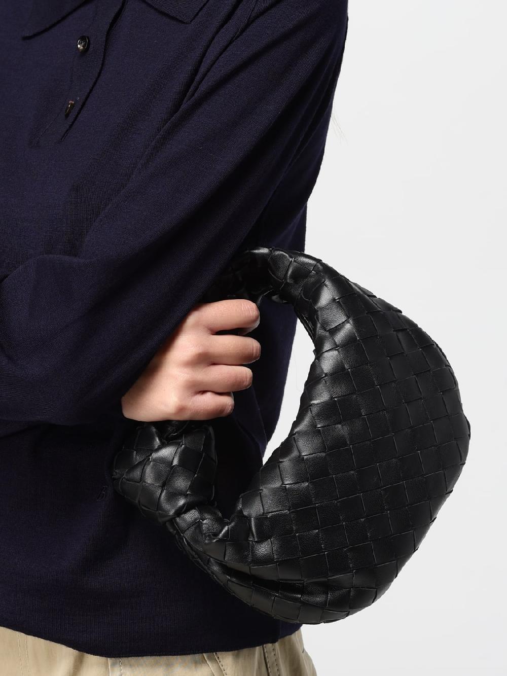 Giglio Borsa Jodie Mini Bottega Veneta in nappa intrecciata Promozione